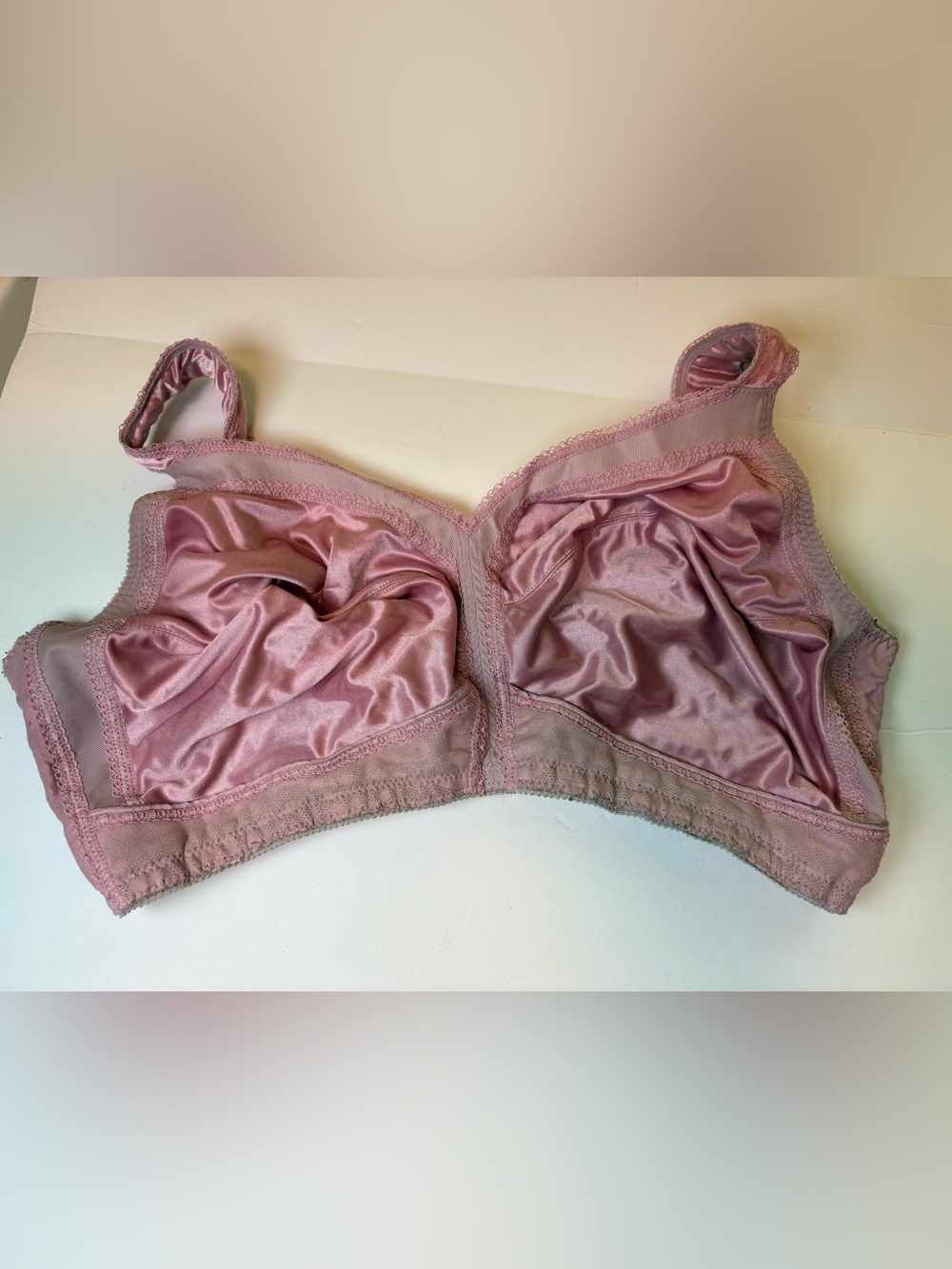 Playtex 18 Hour Shoulder Comfort Bra Bella Rose Pink 44DD Full Coverage